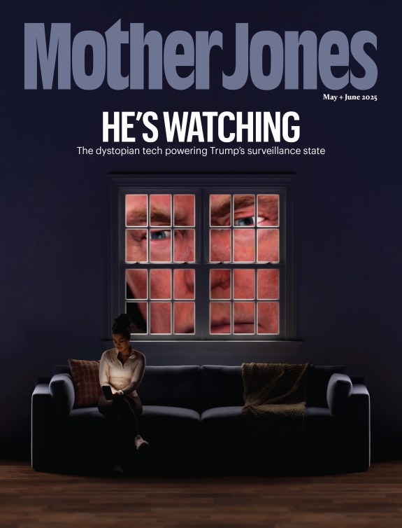 Mother Jones Magazine Cover : May + June 2025